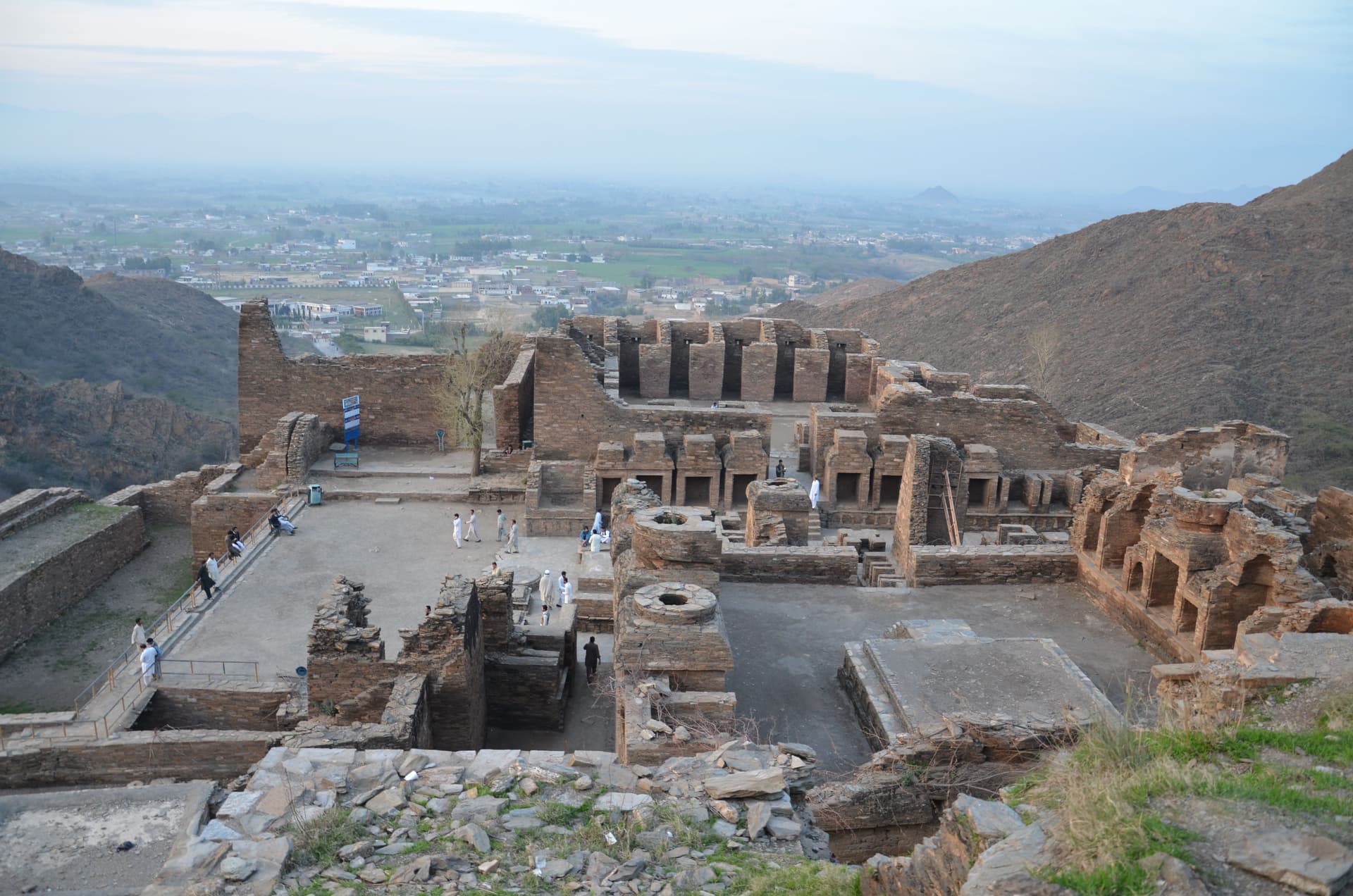 Remains_of_Buddhist_Monastic_Complex,_Takht-e-_Bhai,Buddhist_Monastery_over_view.jpg
